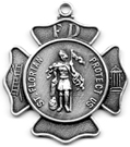 C564 saint florian medal