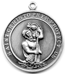 C593 Saint Christopher medal