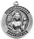 C803 st barbara medal