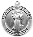 C817 saint francis medal