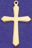 C25 small gold cross