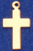 C5 small gold cross