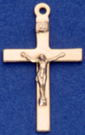 C163 small gold crucifix