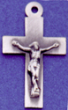 C232 sterling small crucifix