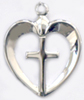 C441 cross heart medal