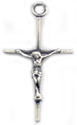 C203 sterling silver wire form cross